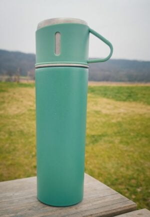 Vakuová termoska 0,5l / zelená COFFE2GO