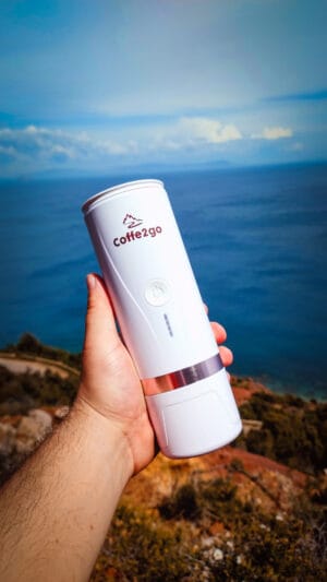 Cestovní přenosný kávovar MOKA COFFE2GO PCM03/v01