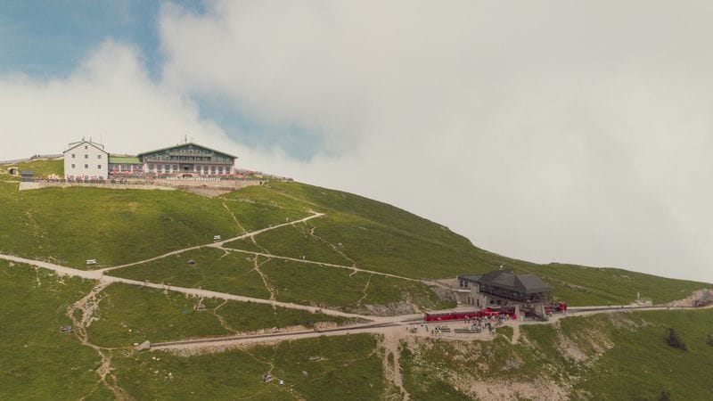 Výlet k hoře Schafberg s obytným campervanem