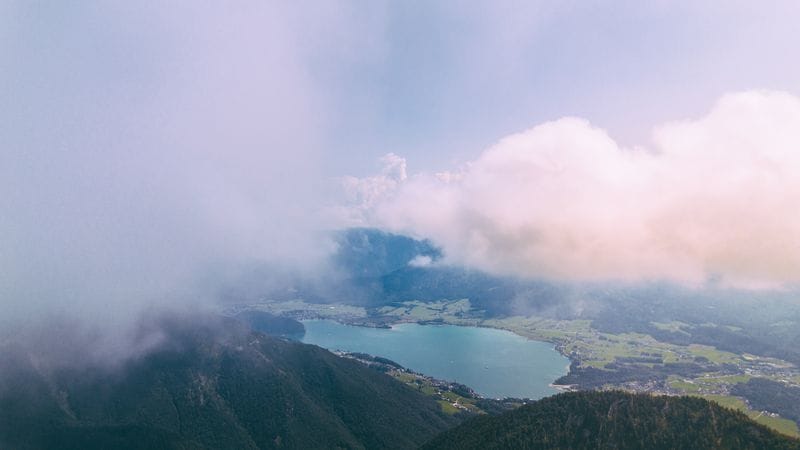 Výlet k hoře Schafberg s obytným campervanem