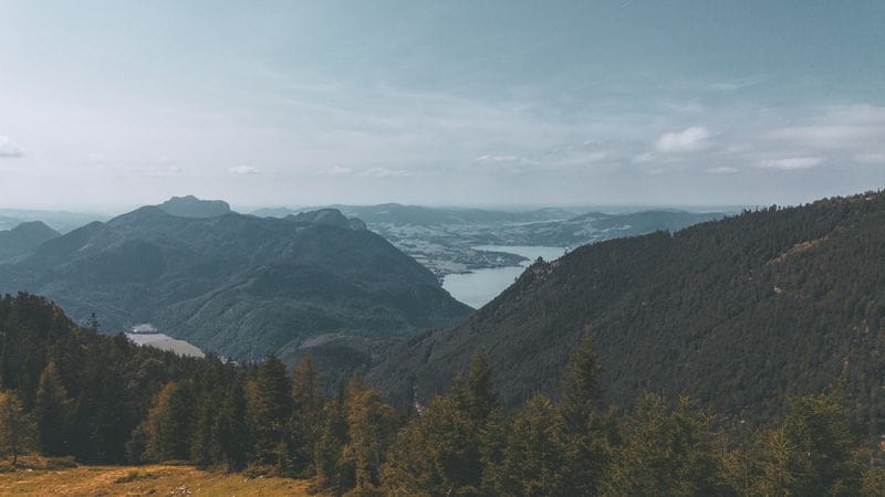 Výlet k hoře Schafberg s obytným campervanem