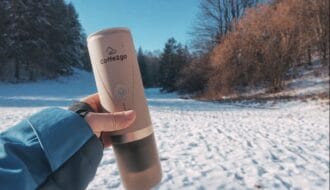 Prenosný cestovný kávovar MOKA GO KHAKI