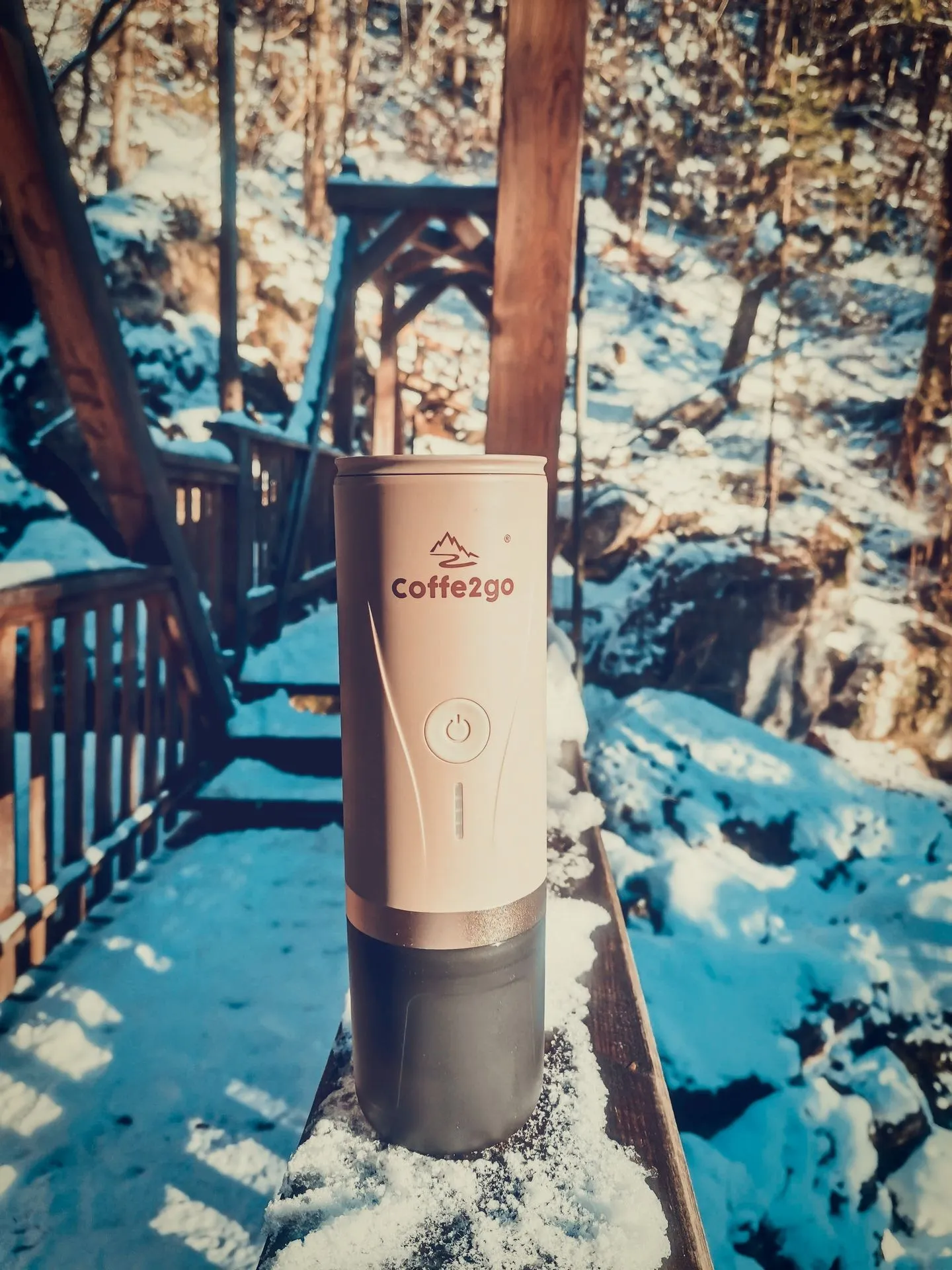 Cestovní přenosný kávovar MOKA GO COFFE2GO PCM90/v02 KHAKI (limitovaná barva) 3 Cestovny přenosný kávovar moka go khaki