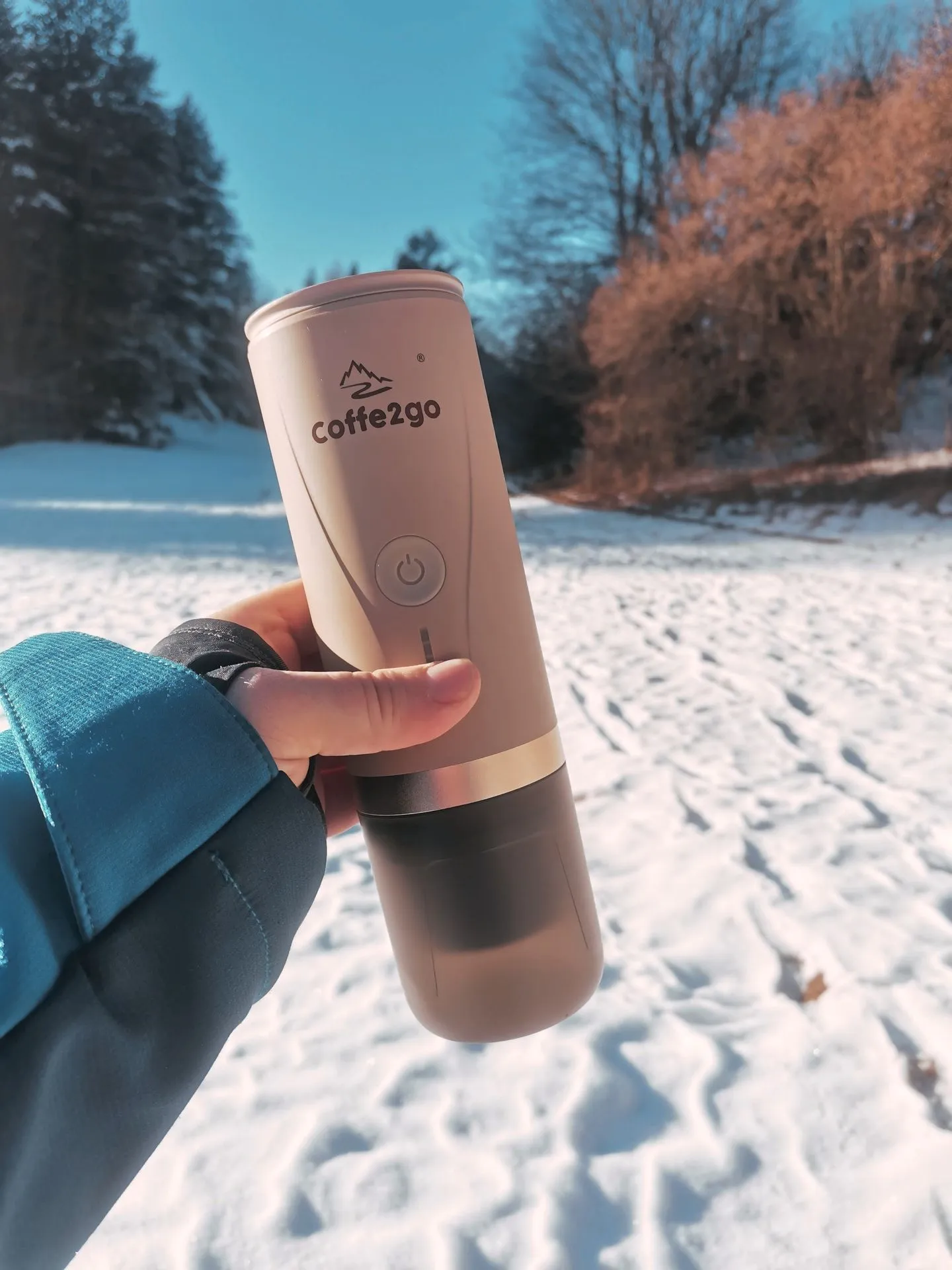 Cestovní přenosný kávovar MOKA GO COFFE2GO PCM90/v02 KHAKI (limitovaná barva) 7 Cestovny přenosný kávovar moka go khaki