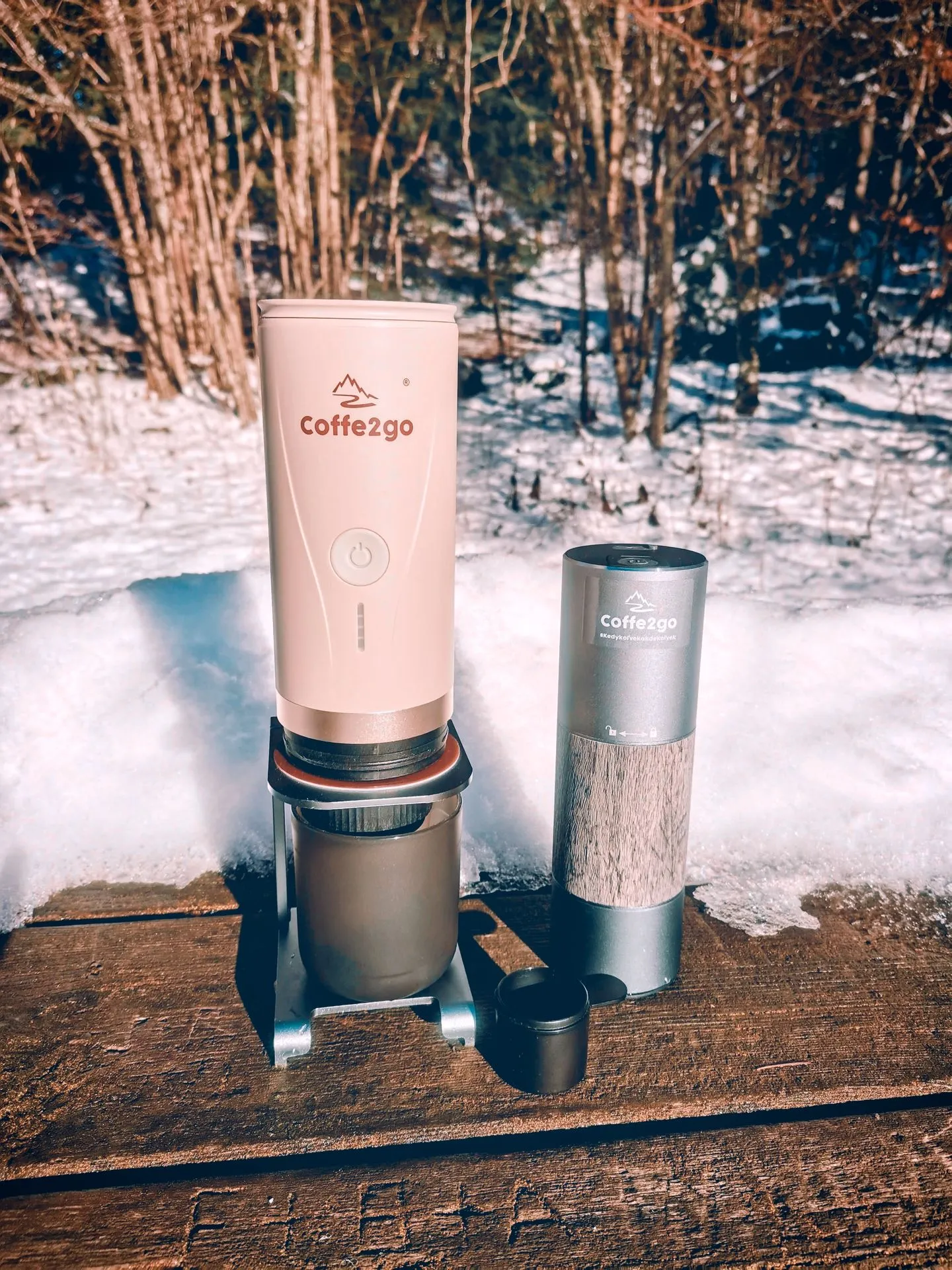 Cestovní přenosný kávovar MOKA GO COFFE2GO PCM90/v02 KHAKI (limitovaná barva) 8 Cestovny přenosný kávovar moka go khaki