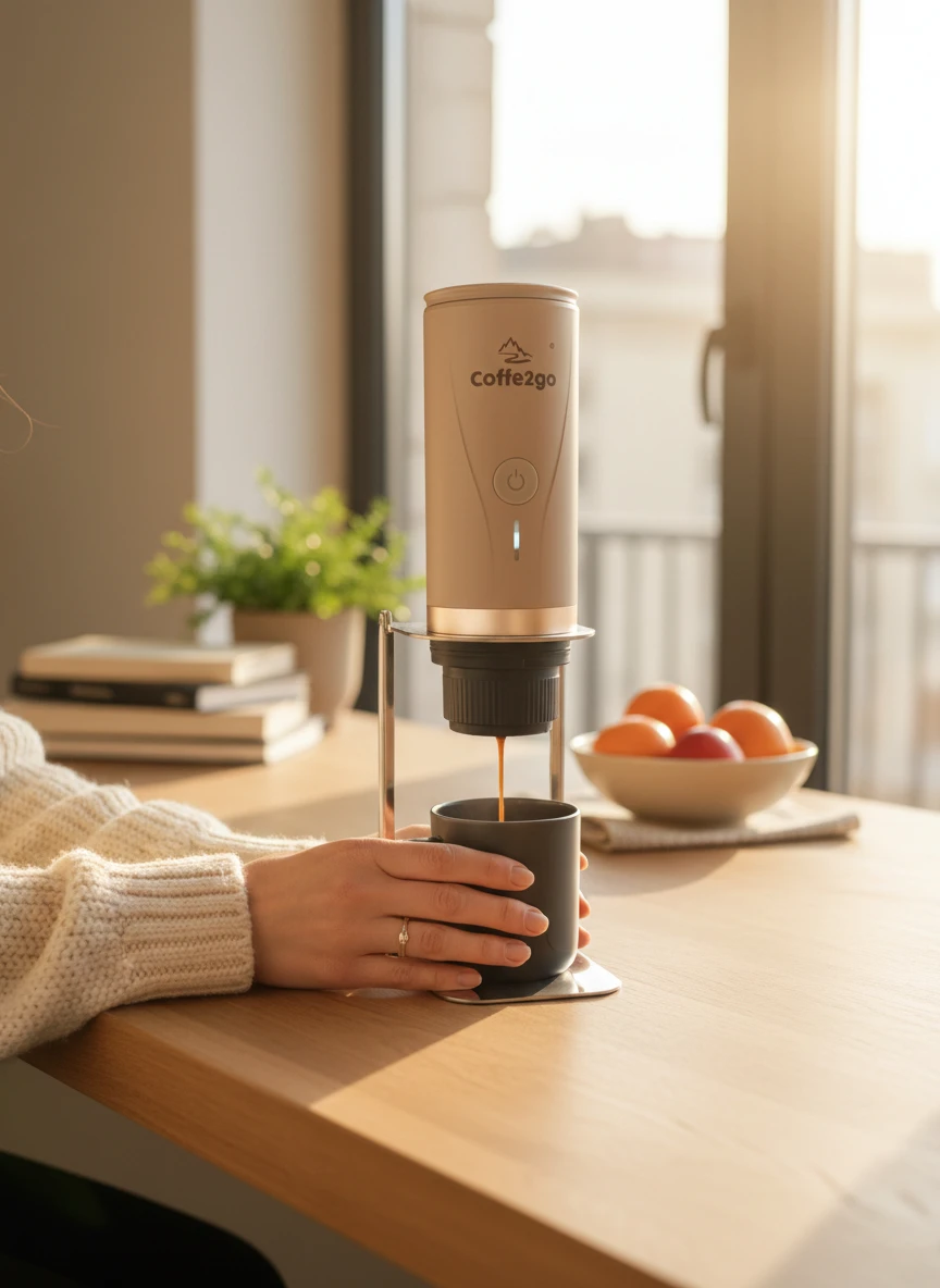 Cestovní držák XL přenosného kávovaru 1 Drziak-xl-pro-cestovni-prenosny-kavovar-moka-go